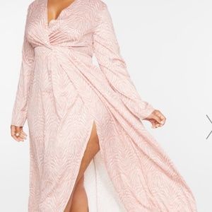 NEW TAN ZEBRA PRINT MAXI